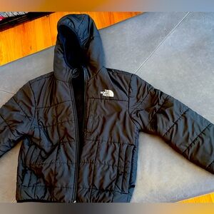 The North Face Kids Black Reversible Puffer Jacket